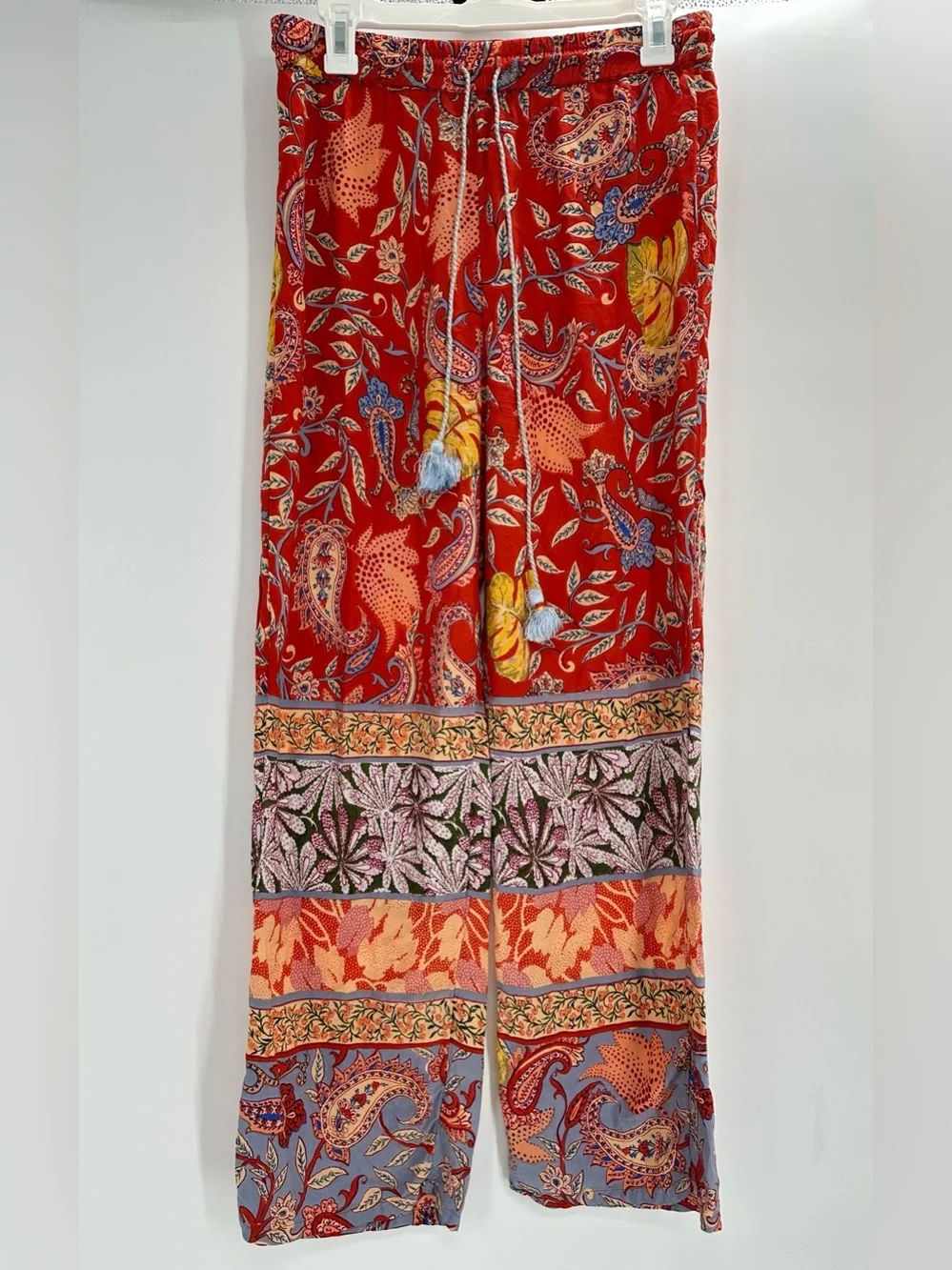 Anthropologie Sonrisa Paisley Pants Pajama Lounge